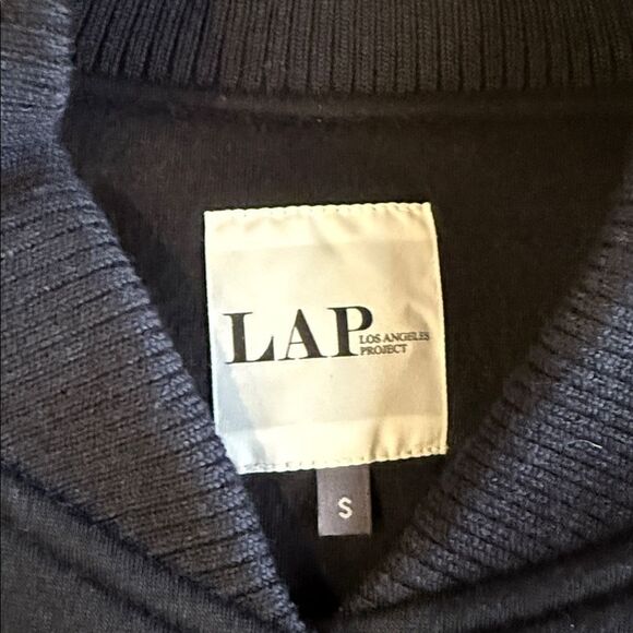 SUPERSOFT ATHLEISURE BLACK BOMBER STYLE JACKET SIZE SMALL BY LOS ANGELES PROJECT - Picture 5 of 5